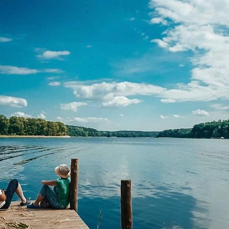 Holzhaus Direkt Am See Priepert المظهر الخارجي الصورة