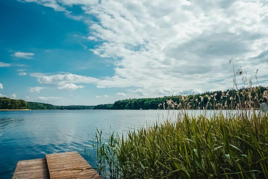 Holzhaus Direkt Am See Priepert المظهر الخارجي الصورة